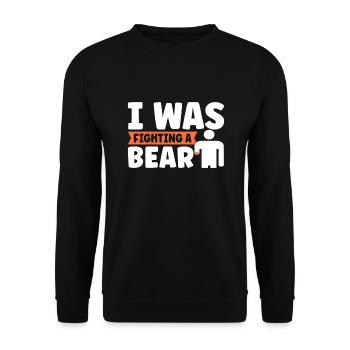 Hand Arm Amputee Assembly Required Amputation - Unisex Sweatshirt - black - Front - Alina (178cm) & Michal (187cm)