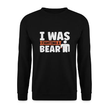 Hand Arm Amputee Assembly Required Amputation - Unisex Sweatshirt - black - Front - Alina (178cm) & Michal (187cm)