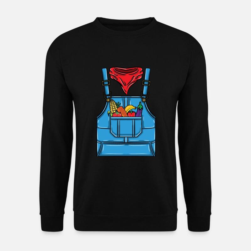 Landwirtin Kostüm Halloween - Unisex Pullover - Schwarz