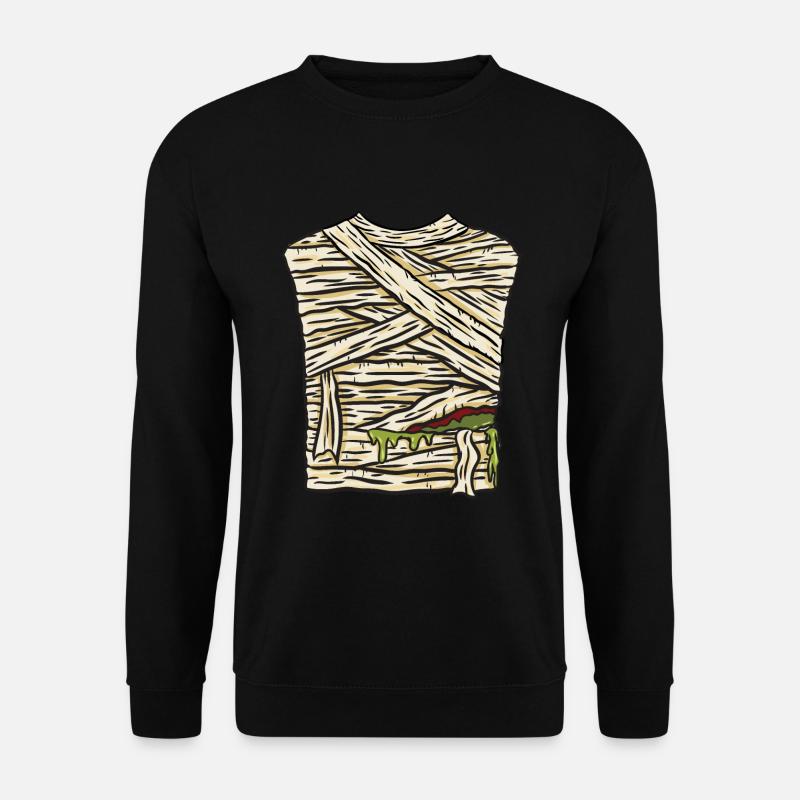 Mumie Kostüm Halloween - Unisex Pullover - Schwarz