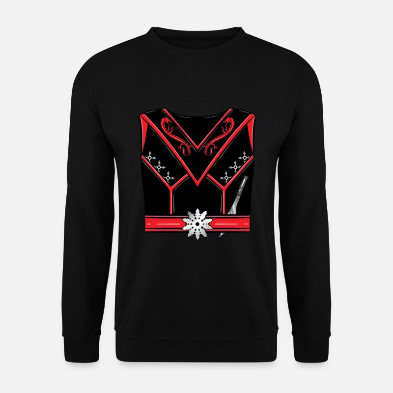 Ninja Costume Halloween - Unisex Sweatshirt - black