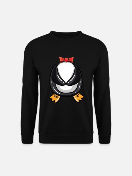 Penguin Costume Halloween - Unisex Sweatshirt - black