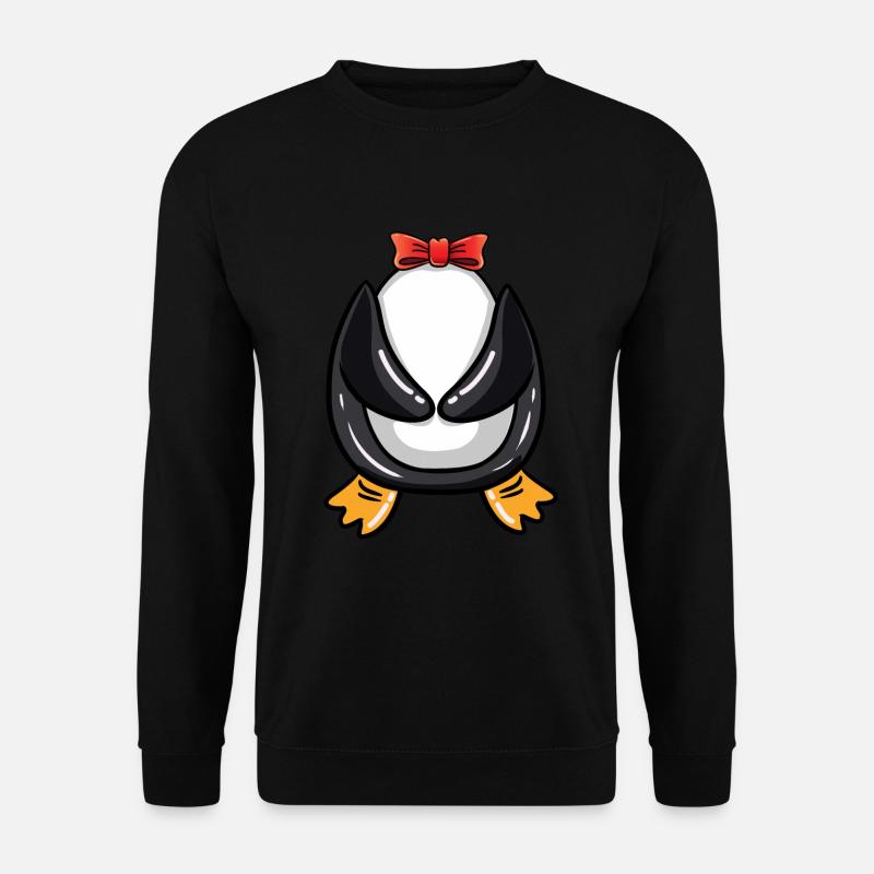 Pinguin-Kostüm Halloween - Unisex Pullover - Schwarz