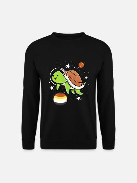 Schildkröten Astronaut Gay Bear Pride - Unisex Pullover - Schwarz