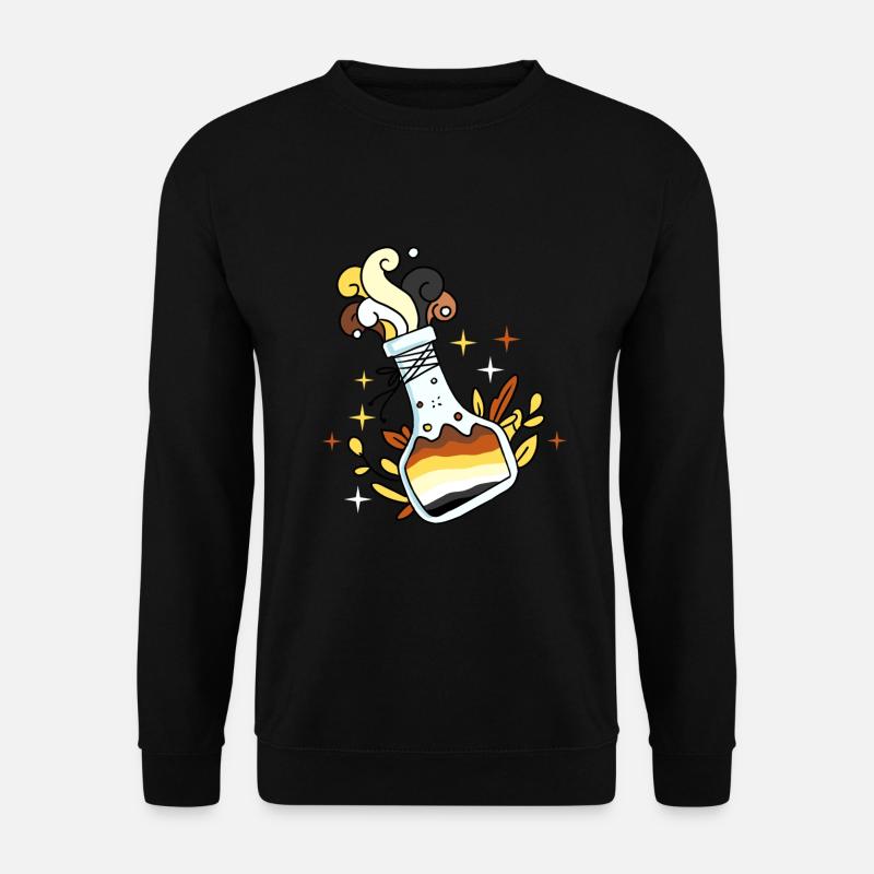Trank Gay Bear Pride - Unisex Pullover - Schwarz