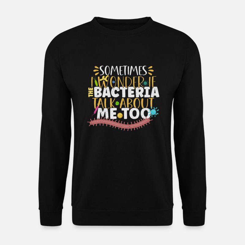 Microbiologist Microbiology Lab Staph Biology - Unisex Sweatshirt - black