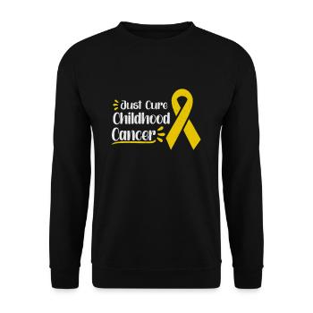 Mois de la sensibilisation au cancer de l’enfant Maman Mère Cadeau - Sweat-shirt Unisexe - noir - Devant - Alina (178cm) & Michal (187cm)