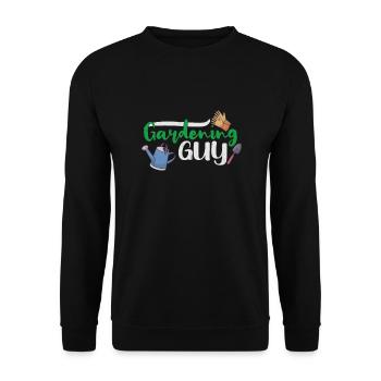 Jardinage Plantes Jardinier Plantation Nature Cadeau - Sweat-shirt Unisexe - noir - Devant - Alina (178cm) & Michal (187cm)