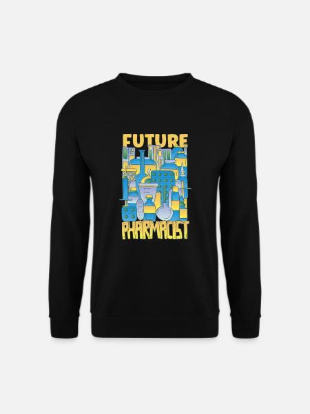 Funny pharmacist-pharmacy-technician-pharmacy - Unisex Sweatshirt - black