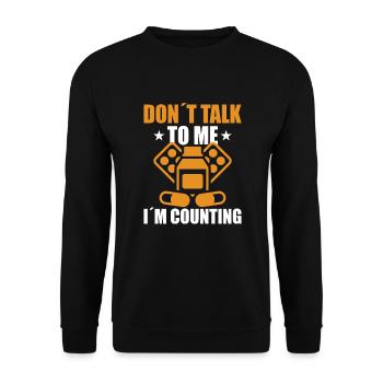 Funny pharmacist-pharmacy-technician-pharmacy - Unisex Sweatshirt - black - Front - Alina (178cm) & Michal (187cm)