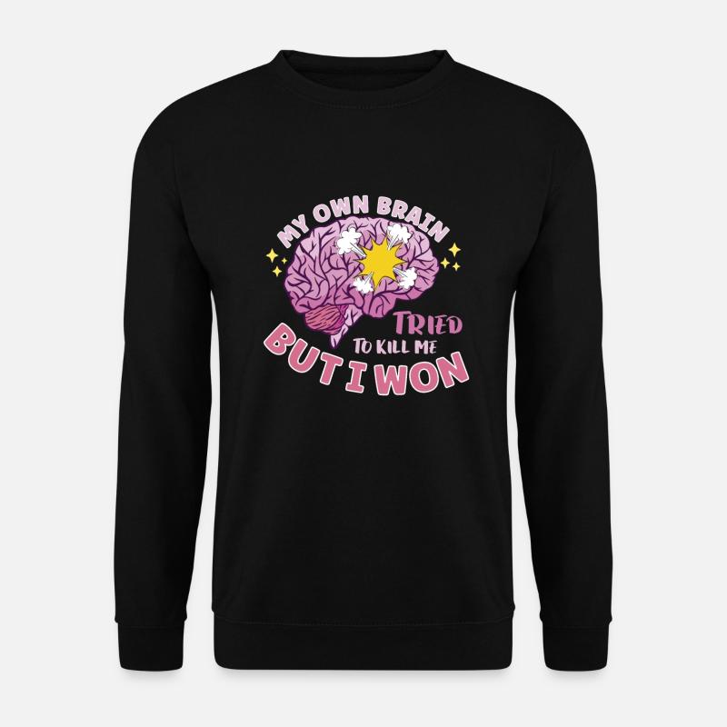 Stroke Survivor Stroke Consciousness - Unisex Sweatshirt - black