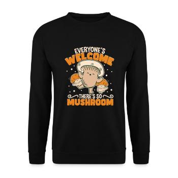 Morels Mushroom Picker Mushroom Farmer Mushroom - Sweat-shirt Unisexe - noir - Devant - Alina (178cm) & Michal (187cm)