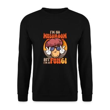 Morels Mushroom Picker Mushroom Farmer Mushroom - Unisex Sweatshirt - black - Front - Alina (178cm) & Michal (187cm)