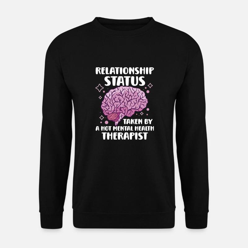Mental Health Awareness Depression Suicide Prevent - Unisex Sweatshirt - black