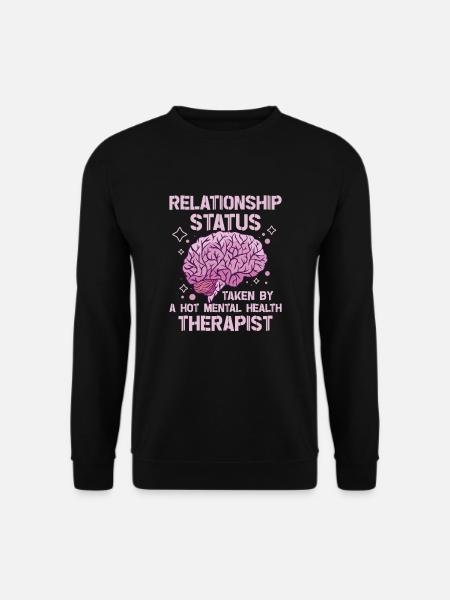 Mental Health Awareness Depression Suicide Prevent - Unisex Sweatshirt - black