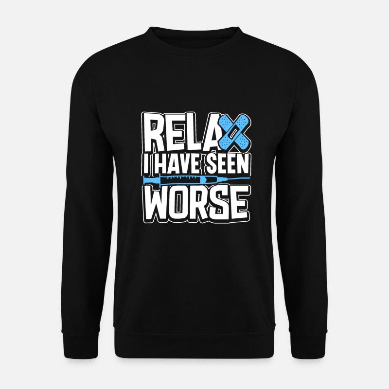 Infirmière Infirmière Clinique Paramédicale - Sweat-shirt Unisexe - noir