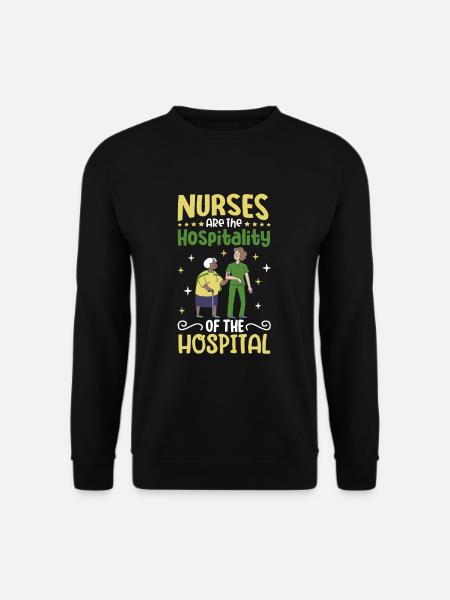Nurse Nursing Clinic Paramedic - Unisex Sweatshirt - black