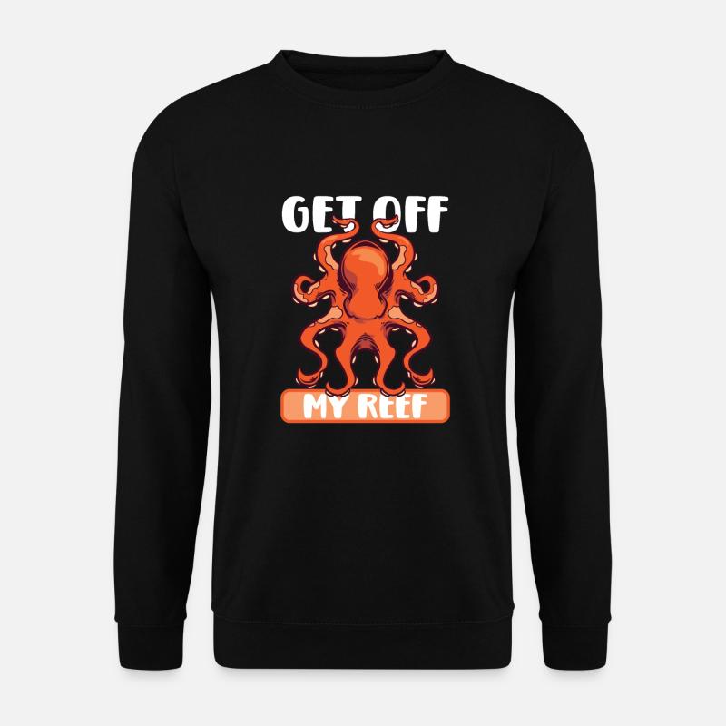 Squid Lovers Octopus Funny - Unisex Sweatshirt - black