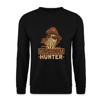 Morels Mushroom Picker Mushroom Farmer Mushroom - Sweat-shirt Unisexe - noir - Devant - Alina (178cm) & Michal (187cm)
