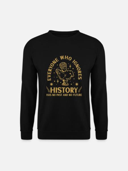Geschichtshistoriker Geschichtsinteressierter - Unisex Pullover - Schwarz