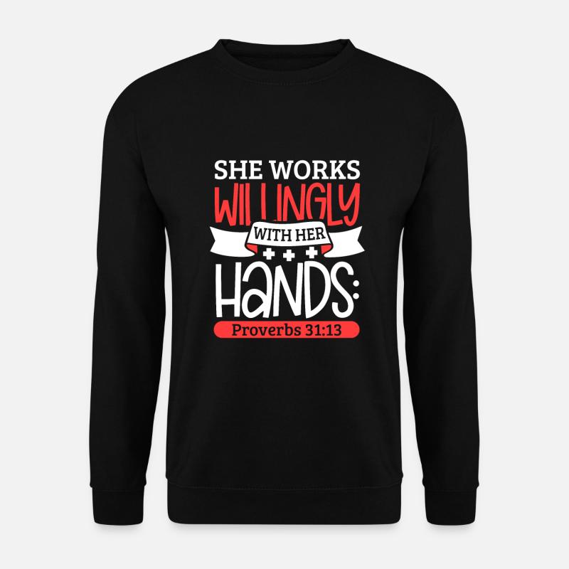 Infirmière Infirmière Clinique Paramédicale - Sweat-shirt Unisexe - noir