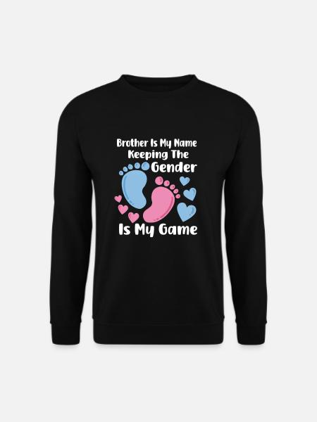 Gender Reveal Schwangerschaft Baby Party - Unisex Pullover - Schwarz
