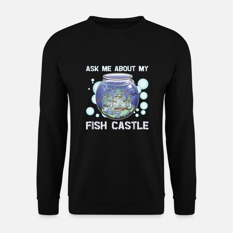 Aquaristik Aquarium Keeper Fishkeeper - Unisex Sweatshirt - black
