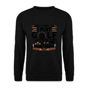 Amateur de café Caféine Molecule Java Latte Espresso - Sweat-shirt Unisexe - noir - Devant - Alina (178cm) & Michal (187cm)