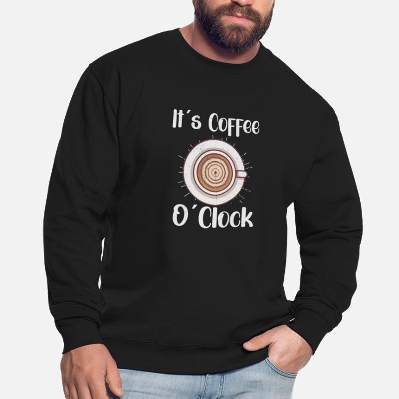 Amateur de café Caféine Molecule Java Latte Espresso Sweat-shirt Unisexe