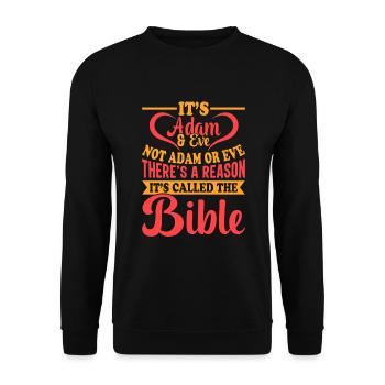 Bisexual Pride Bi Lgbtq Bisexuality Queer - Sweat-shirt Unisexe - noir - Devant - Alina (178cm) & Michal (187cm)