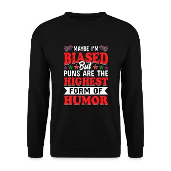Bisexual Pride Bi Lgbtq Bisexuality Queer - Sweat-shirt Unisexe - noir - Devant - Alina (178cm) & Michal (187cm)