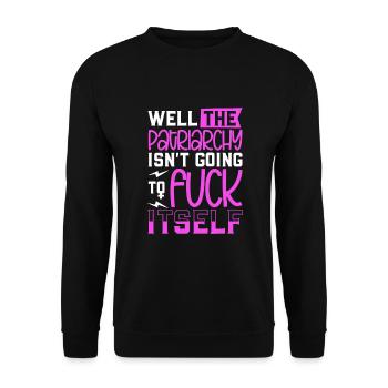 Féminisme Le pouvoir des femmes pro-choix Pro Avortement - Sweat-shirt Unisexe - noir - Devant - Alina (178cm) & Michal (187cm)