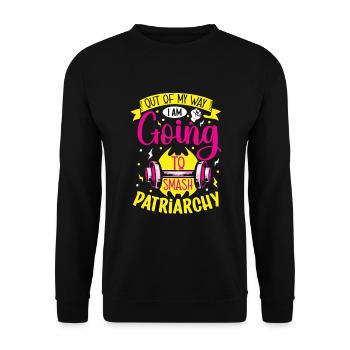 Féminisme Le pouvoir des femmes pro-choix Pro Avortement - Sweat-shirt Unisexe - noir - Devant - Alina (178cm) & Michal (187cm)