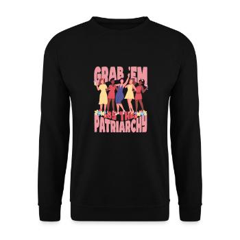 Féminisme Le pouvoir des femmes pro-choix Pro Avortement - Sweat-shirt Unisexe - noir - Devant - Alina (178cm) & Michal (187cm)