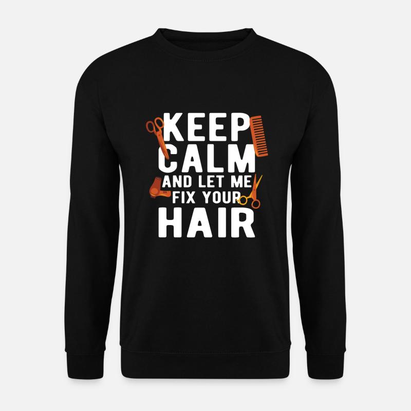 Coiffeur Coiffeur Coiffeur Coiffeur - Sweat-shirt Unisexe - noir