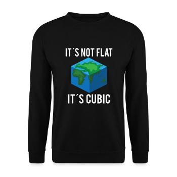 Conspiracy Theories Conspiracy Theorist Illuminati - Unisex Pullover - Schwarz - Vorne - Alina (178cm) & Michal (187cm)