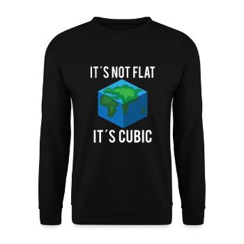 Conspiracy Theories Conspiracy Theorist Illuminati - Unisex Pullover - Schwarz - Vorne - Alina (178cm) & Michal (187cm)