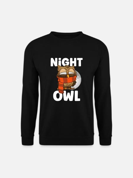 Owl Cute Owl Owl Lover Mama Owl - Unisex Sweatshirt - black