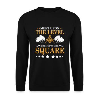 Théories du complot Théoriciens du complot - Sweat-shirt Unisexe - noir - Devant - Alina (178cm) & Michal (187cm)