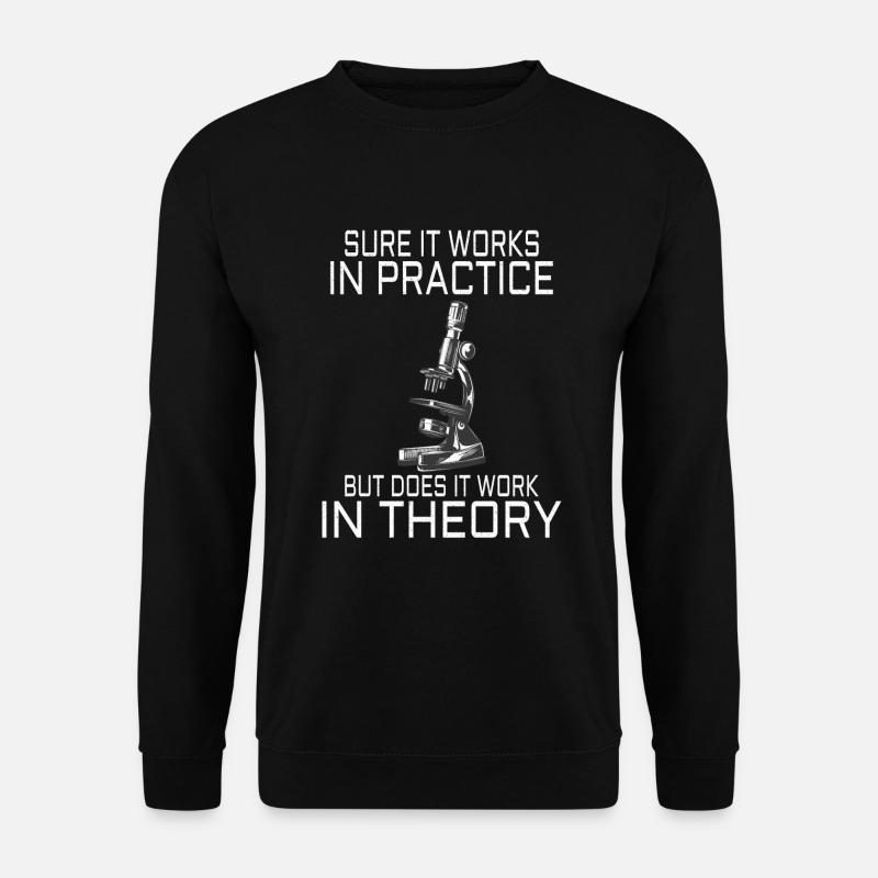 Physics Science Physicist Physics Teacher Gift - Unisex Pullover - Schwarz