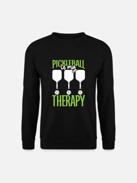 Pickleball Player Pickleball Paddle Pickleball - Unisex Sweatshirt - black