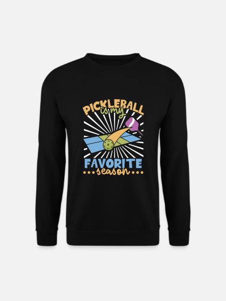 Pickleball Player Pickleball Paddle Pickleball - Unisex Sweatshirt - black