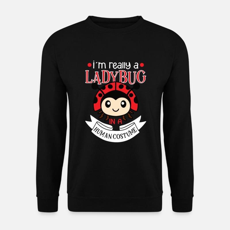 Ladybug Ladybug Entomology Insects - Unisex Sweatshirt - black