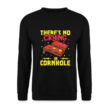 Cornhole Throwing Cornhole Player Cornhole Lover Cornhole lover - Sweat-shirt Unisexe - noir - Devant - Alina (178cm) & Michal (187cm)