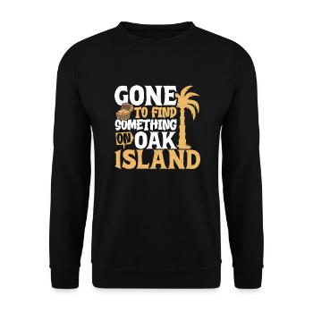 Oak Island / Treasure Hunting Oak Island Mystery - Unisex Pullover - Schwarz - Vorne - Alina (178cm) & Michal (187cm)