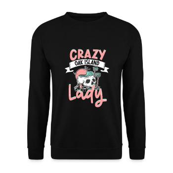 Oak Island / Treasure Hunting Oak Island Mystery - Unisex Pullover - Schwarz - Vorne - Alina (178cm) & Michal (187cm)