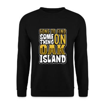 Oak Island / Treasure Hunting Oak Island Mystery - Unisex Pullover - Schwarz - Vorne - Alina (178cm) & Michal (187cm)