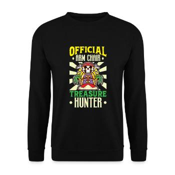 Oak Island / Treasure Hunting Oak Island Mystery - Unisex Pullover - Schwarz - Vorne - Alina (178cm) & Michal (187cm)
