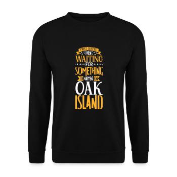 Oak Island / Treasure Hunting Oak Island Mystery - Unisex Pullover - Schwarz - Vorne - Alina (178cm) & Michal (187cm)