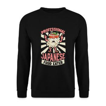 Fan de sushis Cuisine japonaise Cuisine gastronomique Japon - Sweat-shirt Unisexe - noir - Devant - Alina (178cm) & Michal (187cm)